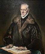 El Greco Portrait of Dr oil painting